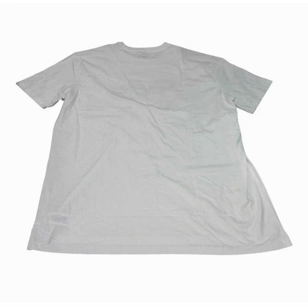 Polo Ralph Lauren White Script Graphic Short Sleeve T-Shirt Men's 4XLT NWT